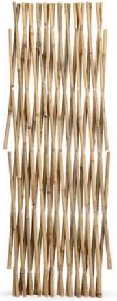 Clôture en bambou extensible 200 × 200 cm
