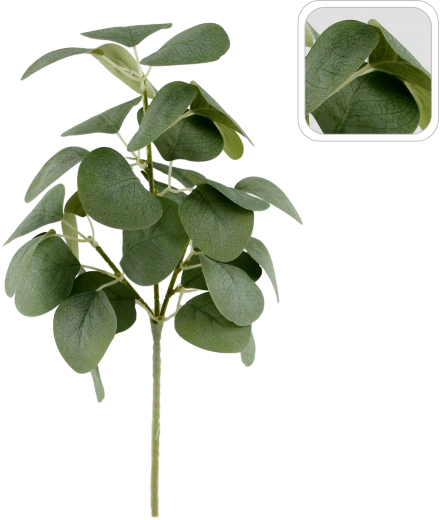 Branche d’eucalyptus artificielle 33 cm