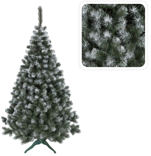 Forme généreuse et effet hivernal enneigé