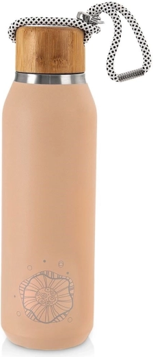 Bouteille isotherme en acier inoxydable rose 580 ml