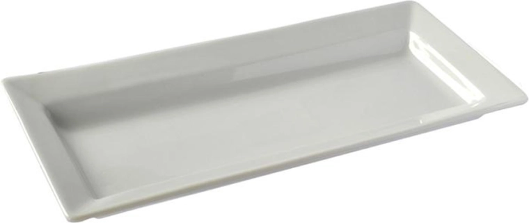 Plateau de service en porcelaine Kitchisimo 38 × 19 cm