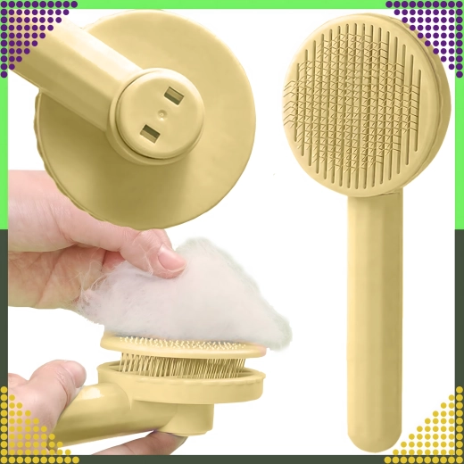 Propre d’une simple pression – bouton d’éjection des poils