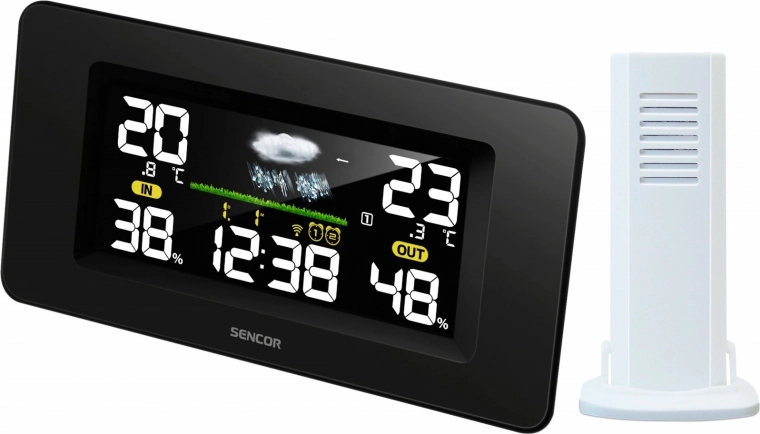 Station météo SWS 5270 avec écran LCD couleur
