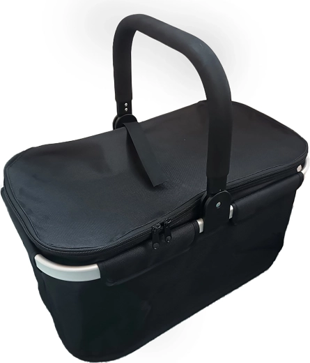 Panier pique-nique pliable 48 × 28 × 25 cm, assorti - 1 pièce