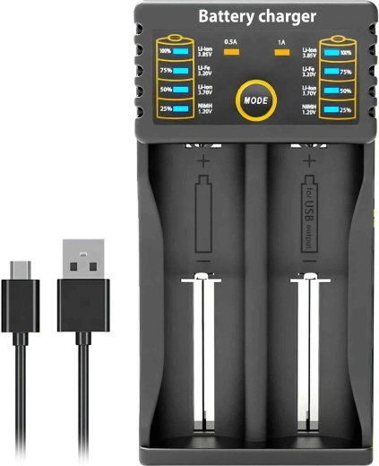 Deux canaux de charge indépendants