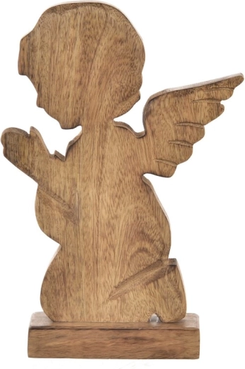 Ange en bois de manguier