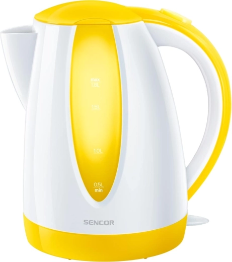 Bouilloire électrique Sencor jaune 1,8 l