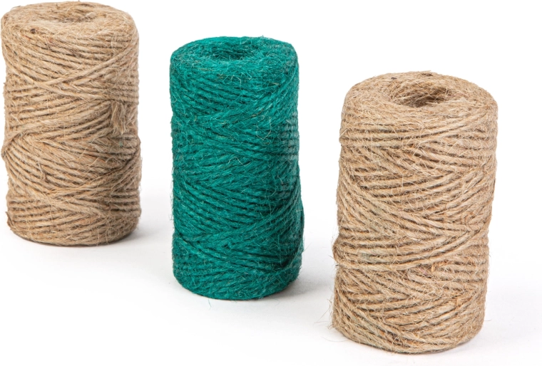 Set de ficelles de chanvre 3 × 35 m