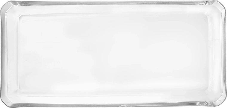 Verre transparent et élégant pour un service stylé