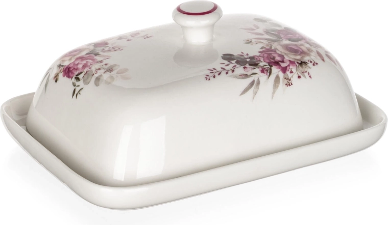 Motif floral rose délicat pour une table élégante