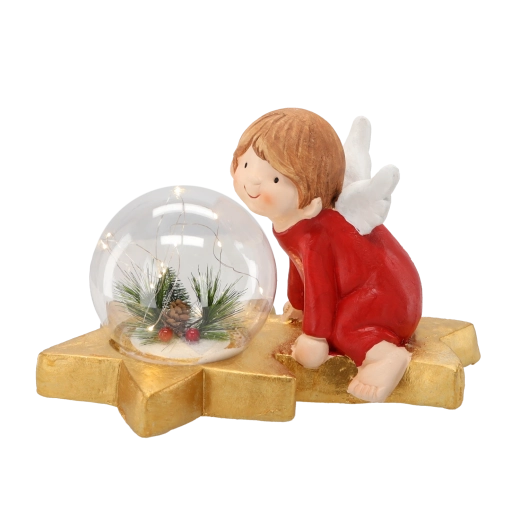 Boule LED féerique avec arrangement naturel