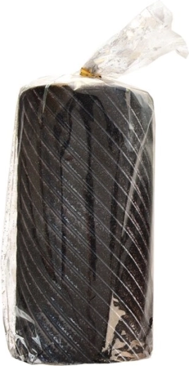 Bougie cylindrique Caro noire 7 × 10 cm