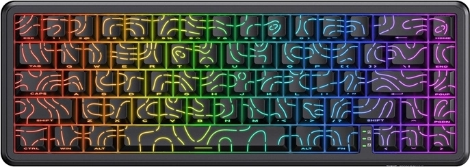 Clavier de jeu ONIKUMA avec switches magnétiques G67 ARGB