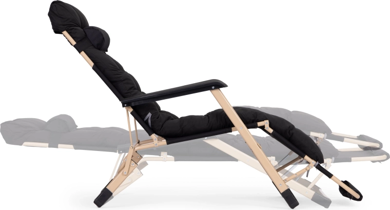 3 niveaux de repose-jambes pour une position parfaite