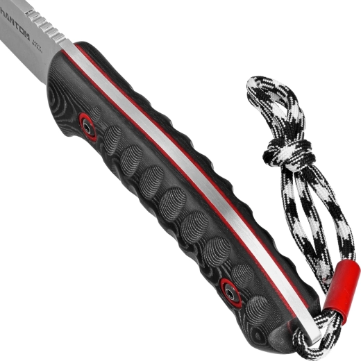 Poignée ergonomique en micarta avec prise sûre