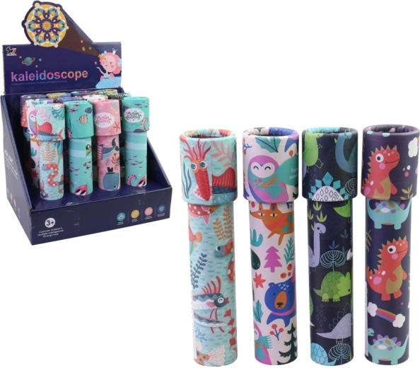 Kaléidoscope pour enfants – kaléidoscope en plastique coloré