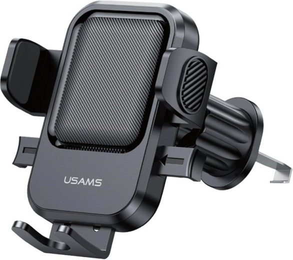 Support de téléphone pour grille d’aération USAMS one-touch noir