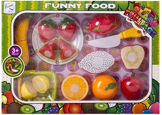 Fruits – set à découper avec accessoires - 1 pièce