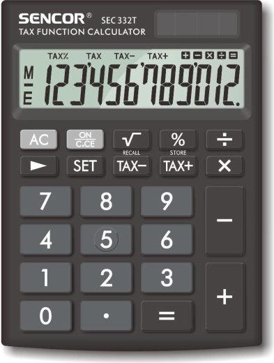 Calculatrice de bureau Sencor SEC 332 T