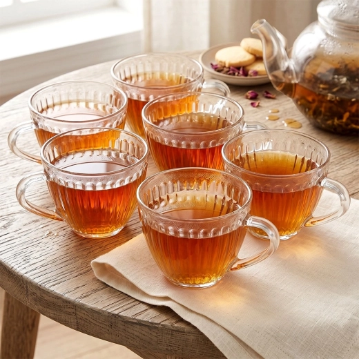 Lot de 6 × 240 ml – idéal pour boissons chaudes et froides