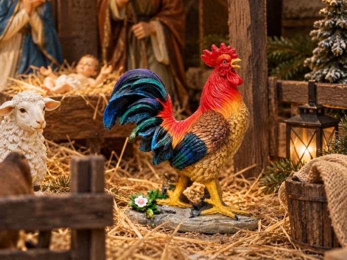Élément remarquable pour une crèche de Noël