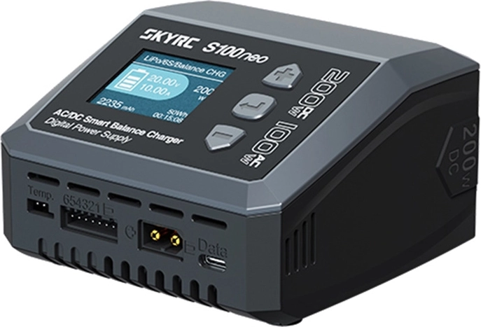 Large prise en charge des types de batteries et modes utiles