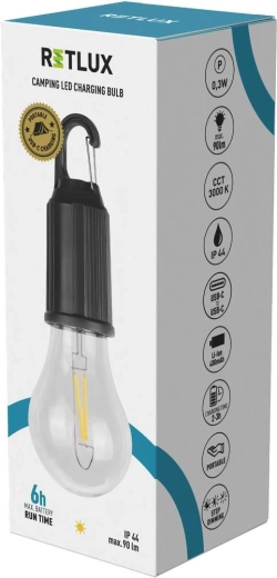 Lumière chaude jusqu’à 90 lm