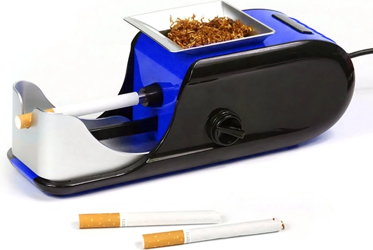 RENEW FORCE remplisseuse électrique de cigarettes 8 mm bleue - 1 pièce