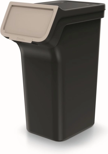 Couvercle pratique avec maintien