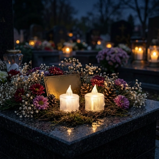 Convient aussi comme insert pour lanternes et veilleuses