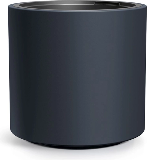 Pot de fleurs avec insert 29,8 cm anthracite HEOS