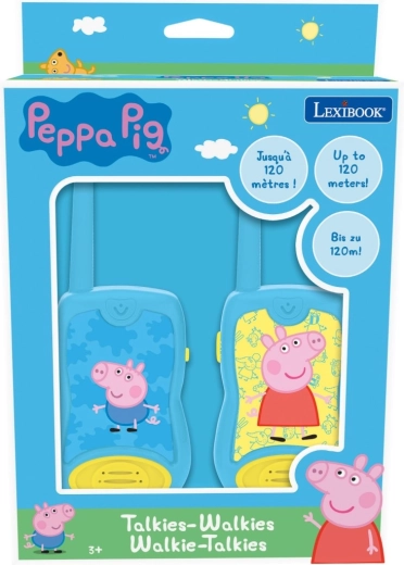 Talkies-walkies pour enfants PEPPA PIG avec portée de 120 m