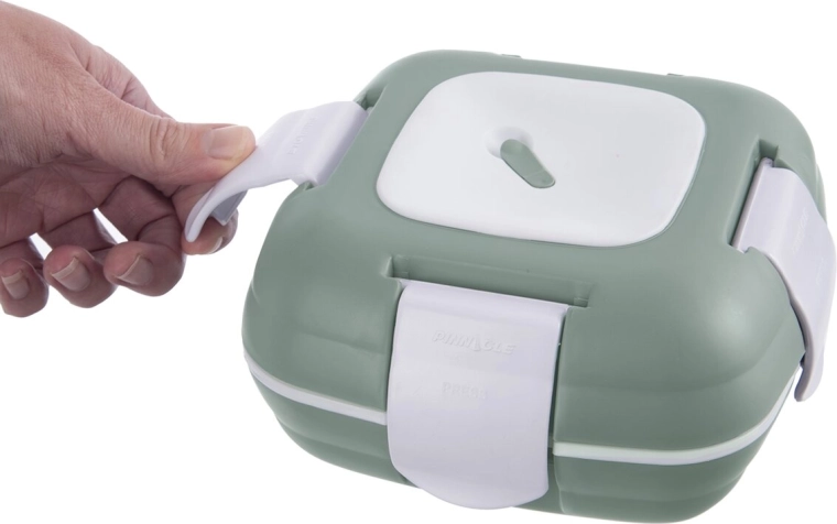 Fermeture sécurisée avec quatre clips