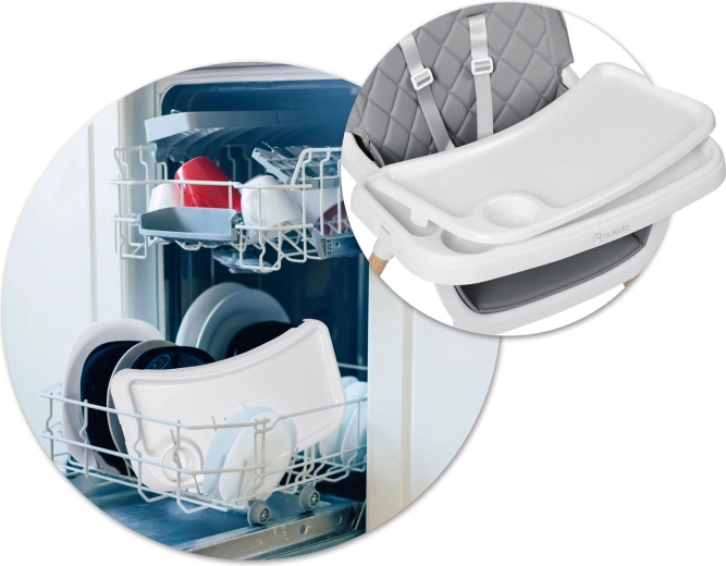 Plateau amovible, nettoyage facile au lave-vaisselle