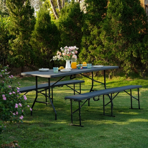 Prête pour les banquets en plein air