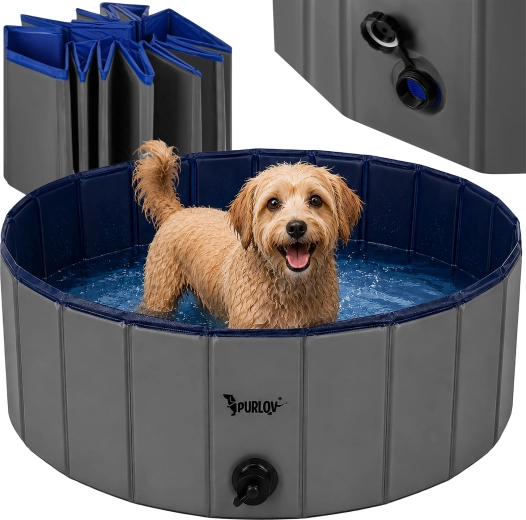 Piscine pliable pour chiens PURLOV 100 × 30 cm