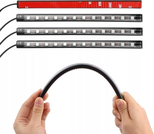 Bandes flexibles faciles à installer
