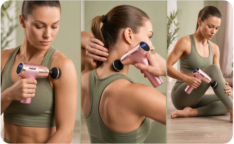 Un massage exactement là où vous en avez besoin