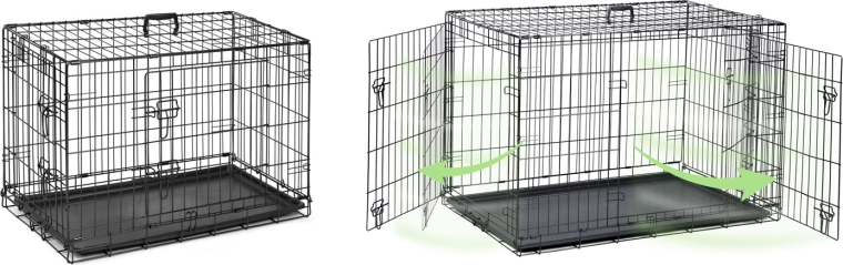 Double porte pour un accès maximal