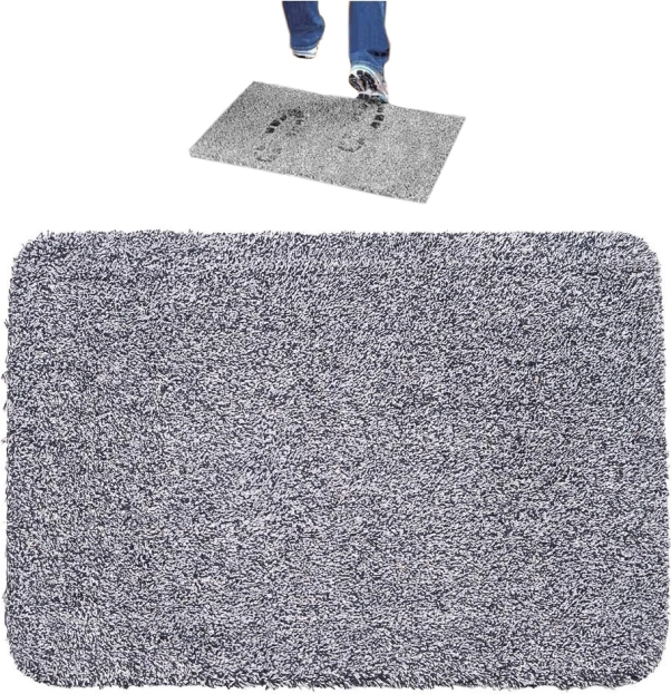 Paillasson magique Clean Step Mat – gris