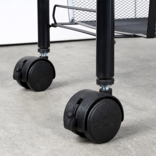 Chariot mobile avec freins