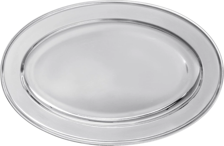Plateau de service en acier inoxydable 45 × 30 cm