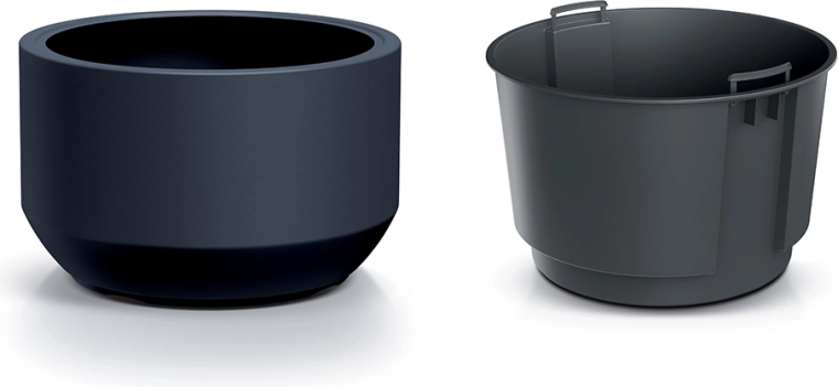 Insert pratique pour un arrosage et un rempotage faciles