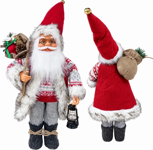 Père Noël scandinave de Noël 60 cm