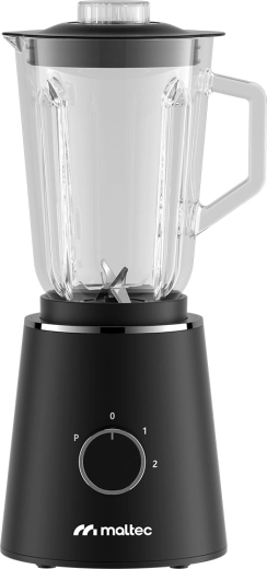 Blender de table MalTec avec bol en verre 1,5 l et bouteille 500 ml