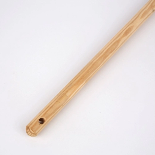 Starmann manche en bois pour balai 120 cm avec filetage métallique