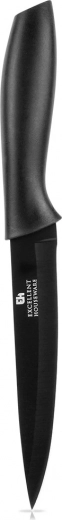 Couteau de cuisine en acier inoxydable 23 cm – noir