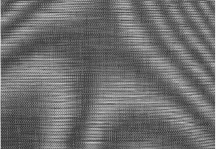 Set de table PVC/polyester 45 × 30 cm gris foncé