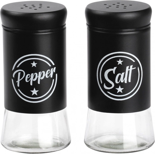 Verre résistant et métal noir mat