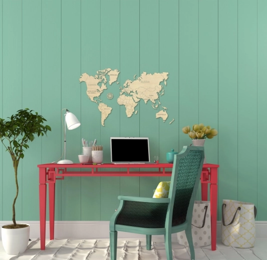 Une décoration pleine de souvenirs de voyage